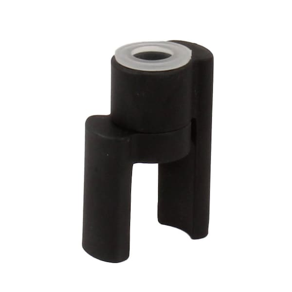 Pamex Door Saver III Residential Hinge Pin Door Stop Matte Black Finish